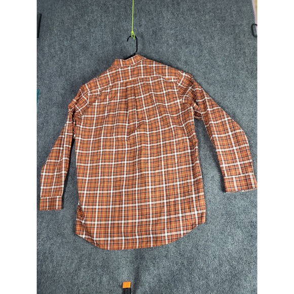 L.L.Bean Plaid Button Down Shirt Long Sleeve Traditional Fit Men Sz L-Tall Work - Picture 2 of 8